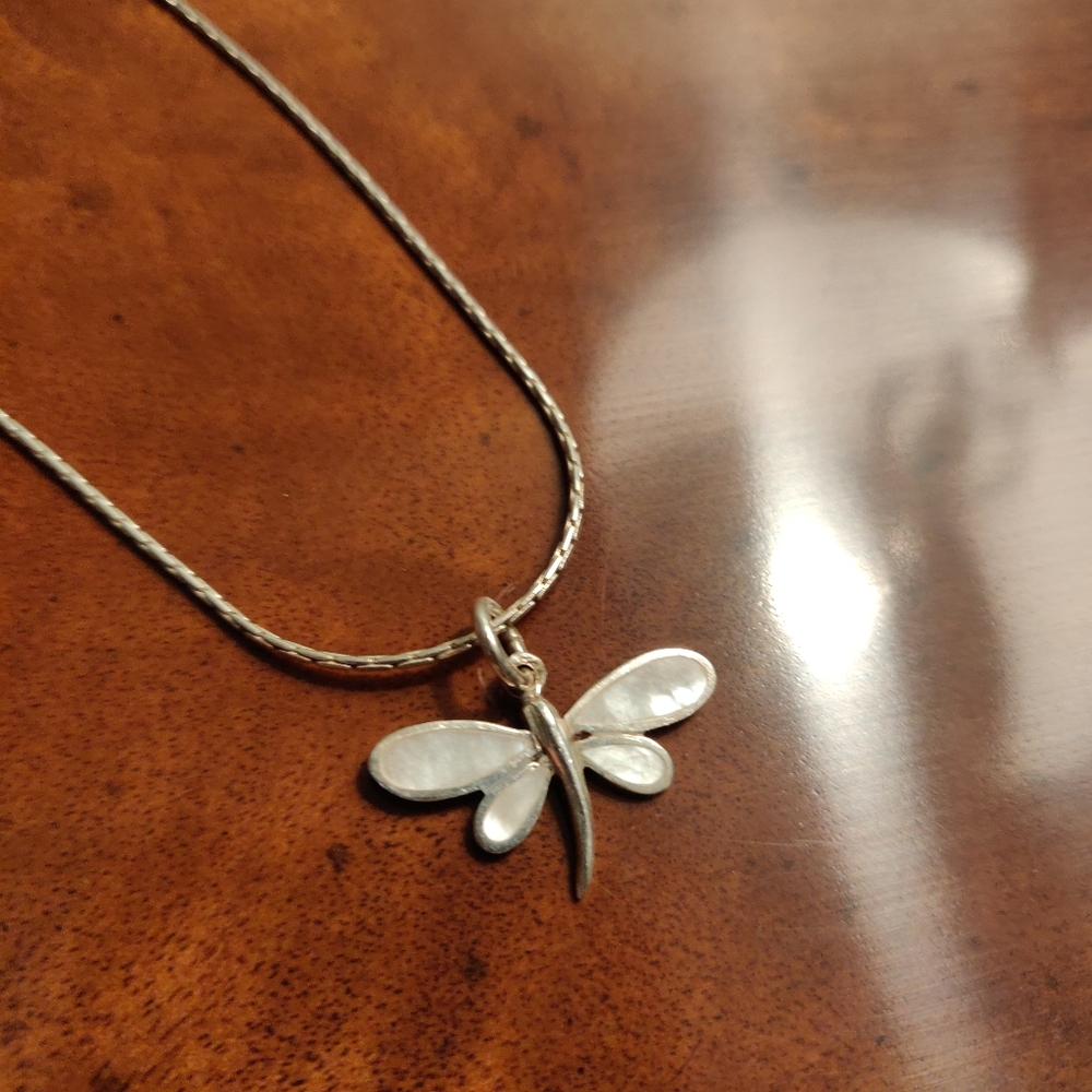 Silver necklace